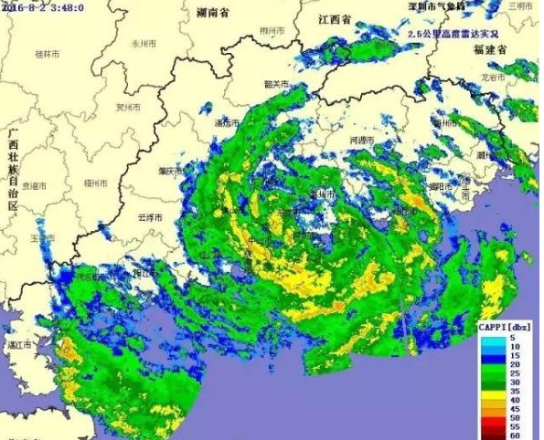 2016年第4号妮妲台风登陆深圳1
