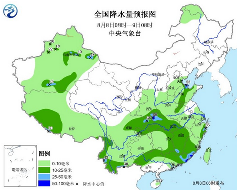 2016年8月8日湖北武汉暴雨最新消息1