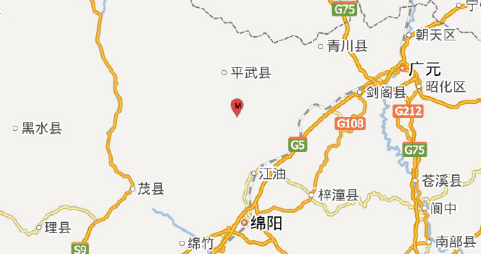 2016年11月4日四川绵阳地震最新消息1