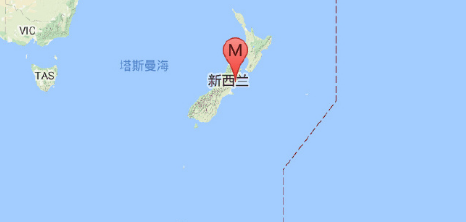 新西兰发生强震1