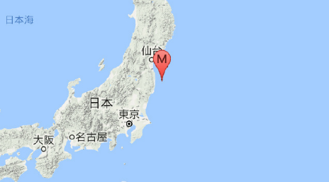 日本发生7.2级地震1