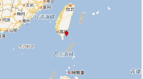 2016年11月29日台湾台东县地震最新消息1