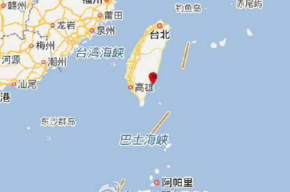 台湾台东一夜地震4回1