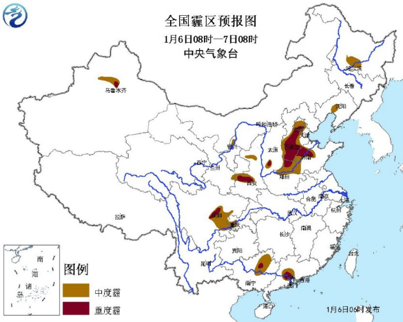 成都发霾红色预警1