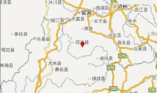 四川筠连县地震1