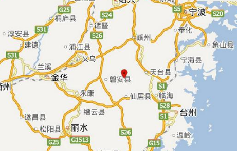 磐安3.5级地震1