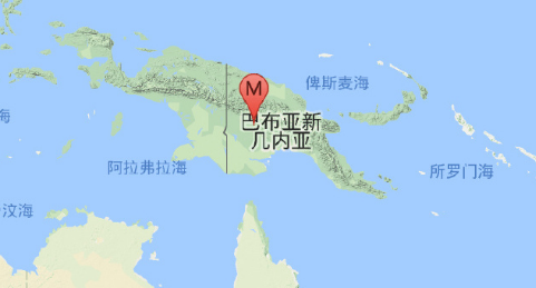 巴布亚新几内亚6.7级地震最新消息1